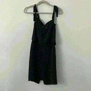 Madewell Black Spaghetti Strap Romper Size 00